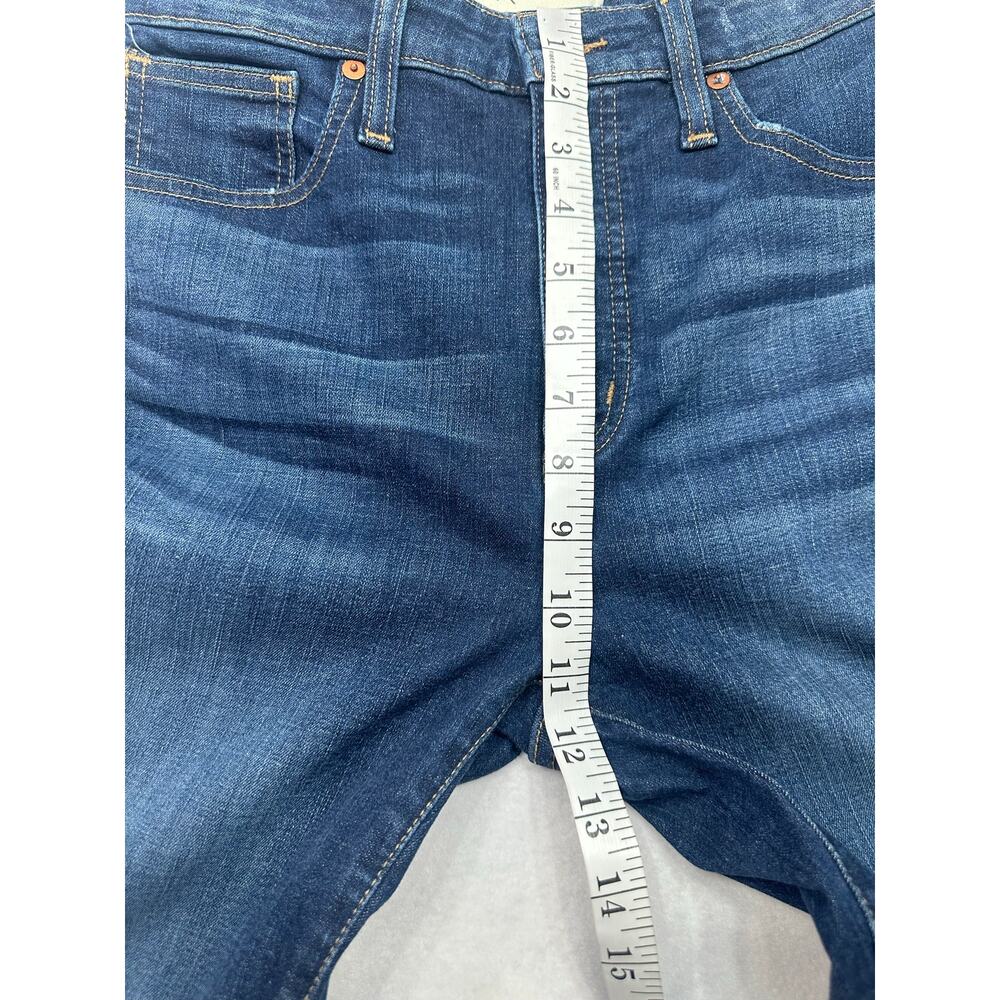 Madewell Curvy High Rise Skinny Jeans Medium Wash Stretch Denim Size 28 - Picture 13 of 15